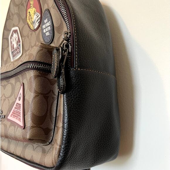Coach Star Wars Limited Edition Collaboration Medium Leather Signature Backpack - Picture 3 of 11